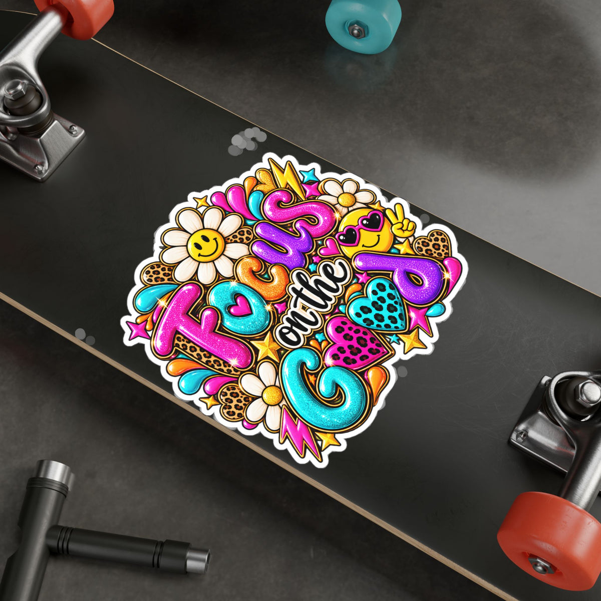 Focus On The Good Vinyl Decals