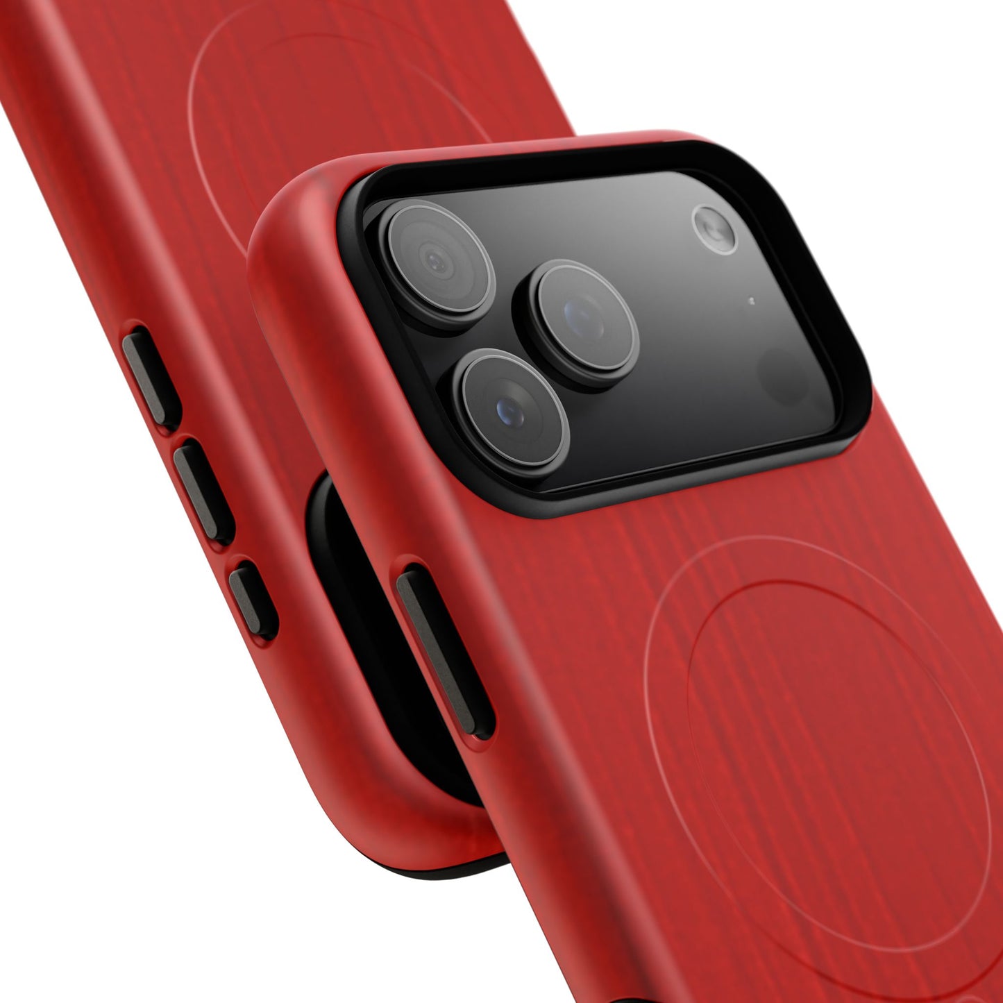 Red Magnetic Phone Case | Tough Magnetic Case, MagSafe Compatible