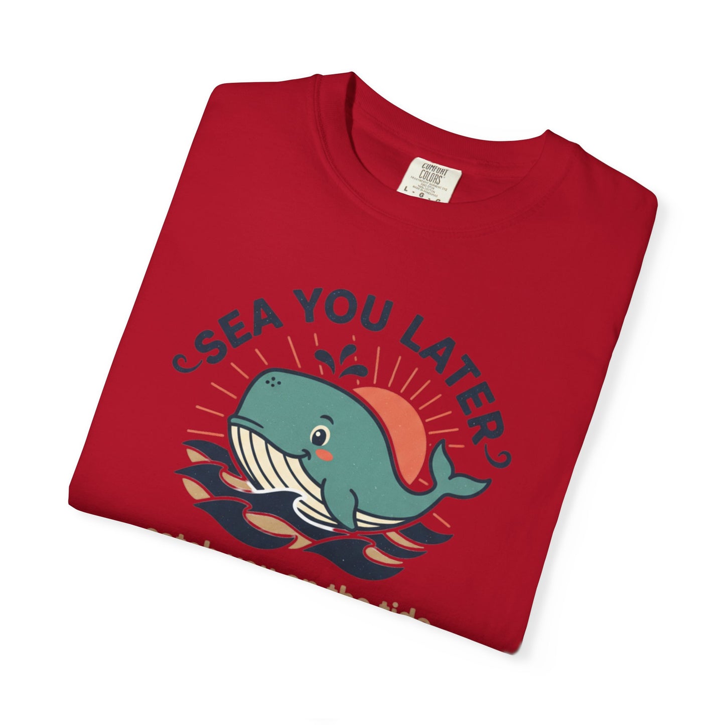 Sea You Later Whale graphic tee | T-Shirt