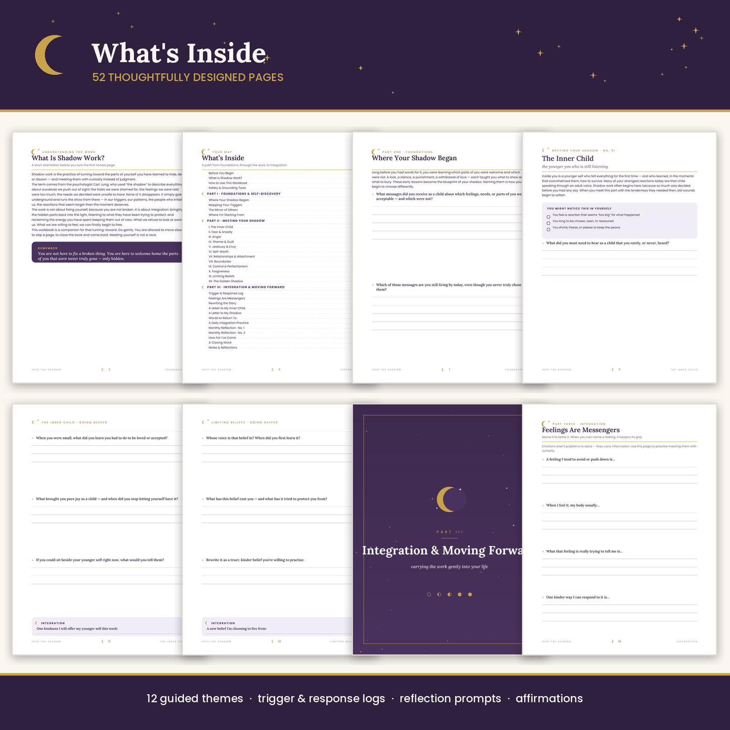 INTO THE Shadow A Guided Shadow Work Workbook
