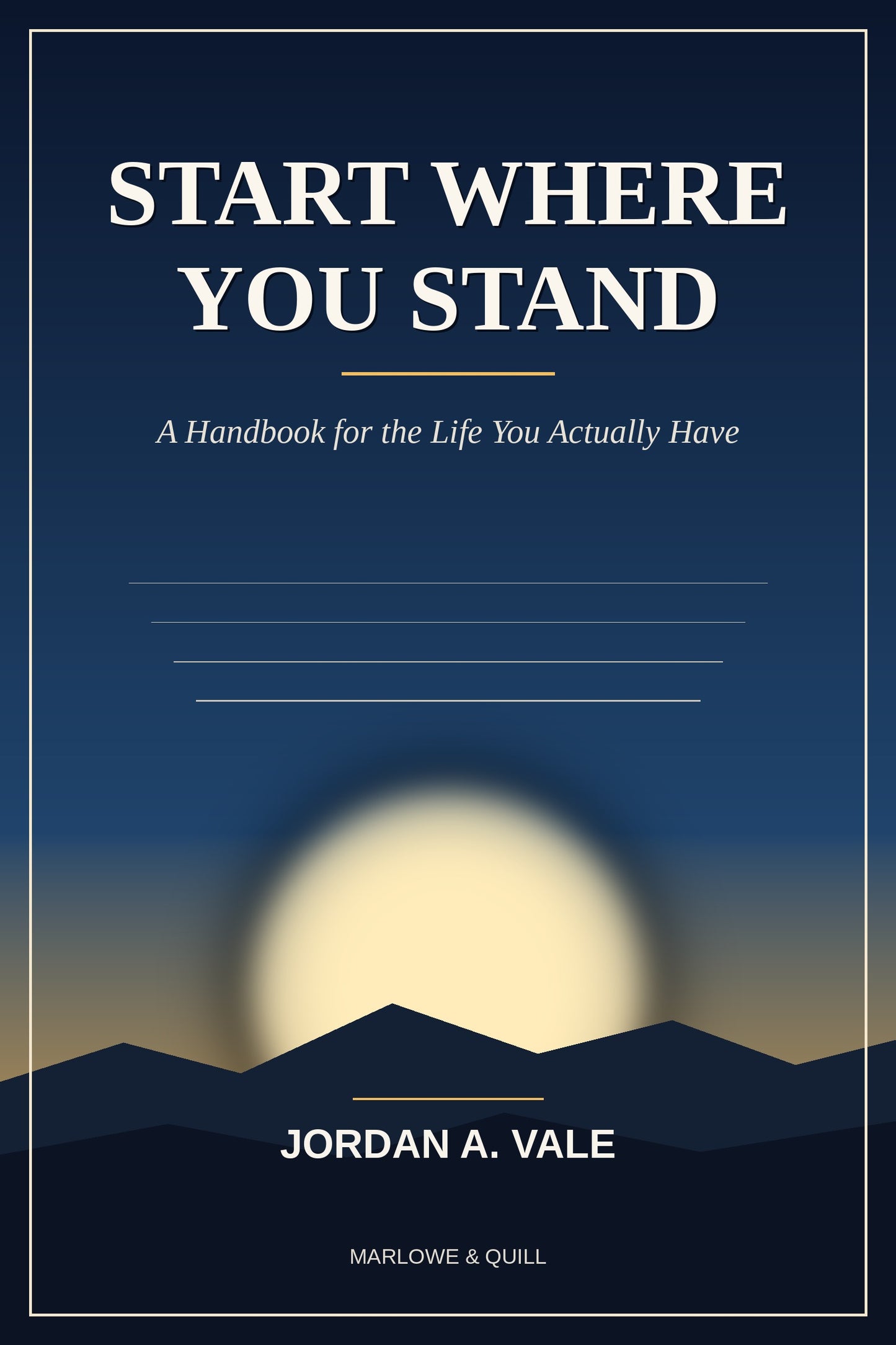 Start Where You Stand