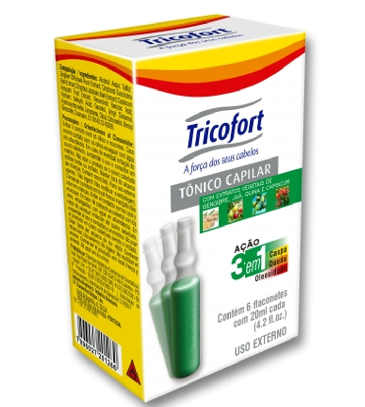 Tricofort Hair Food Tonic For Hair Strengthening Full Month Use Pack