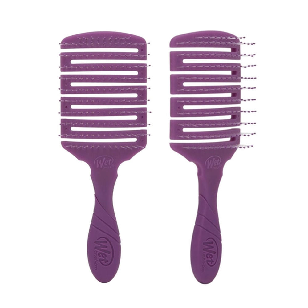 Wet Brush Pro Flex Dry Paddle Detangler - Frost Purple