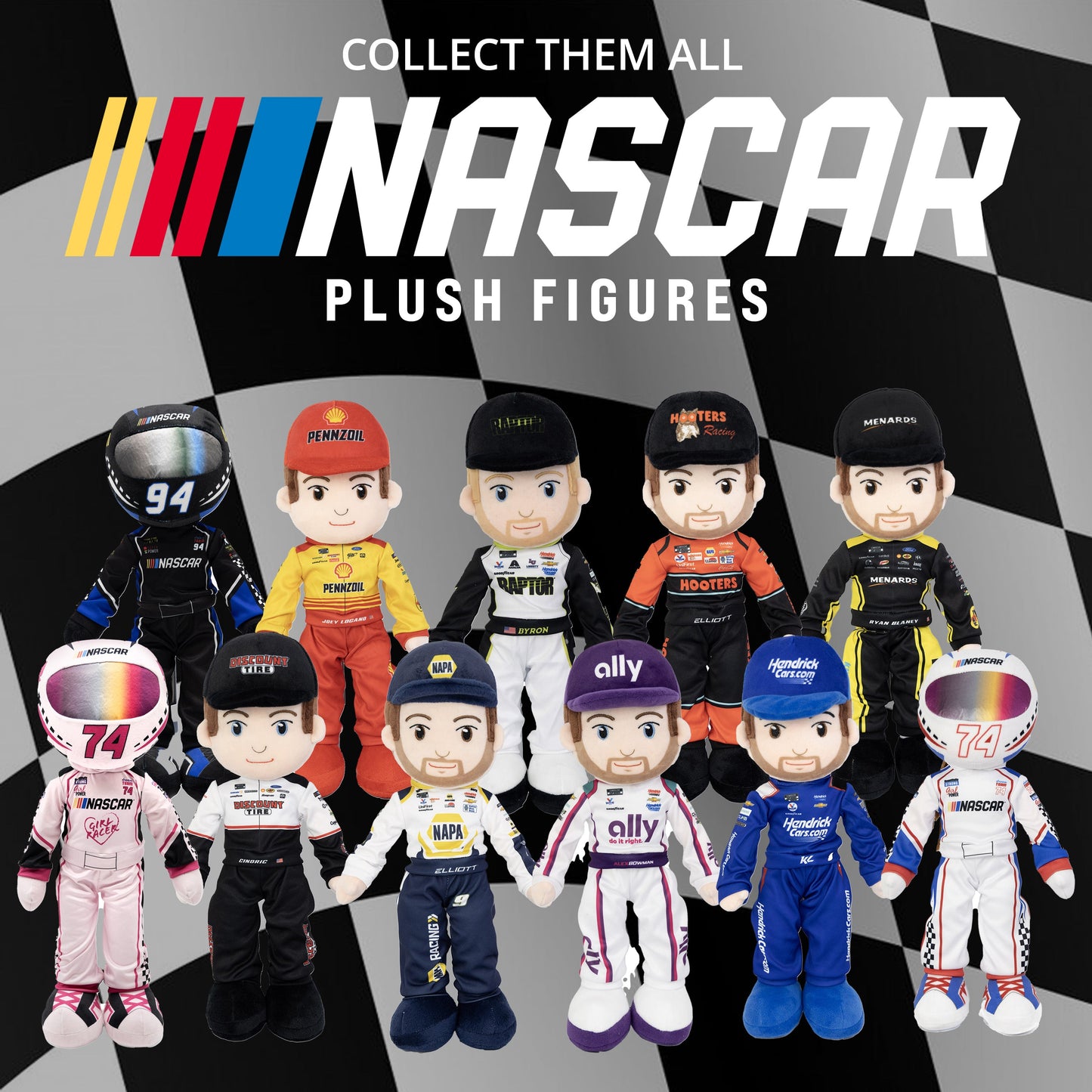 NASCAR | Hendrick Motorsports William Byron 14" Plush Figure