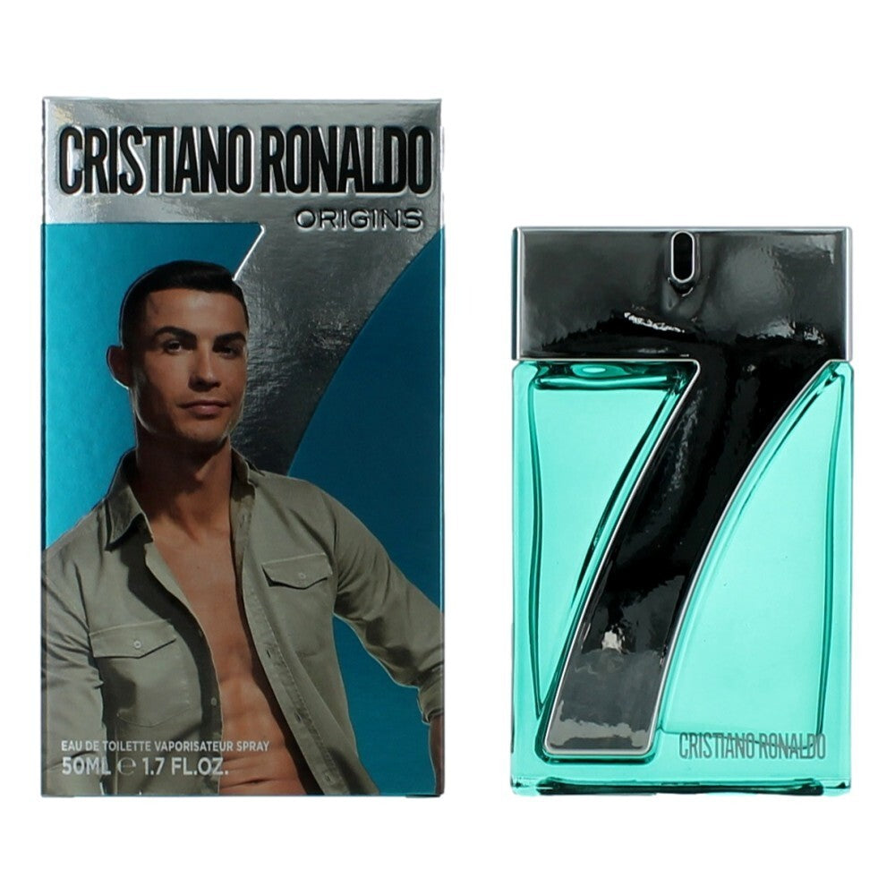 Cristiano Ronaldo CR7 Origins Eau de Toilette Spray 1.7 oz for Men