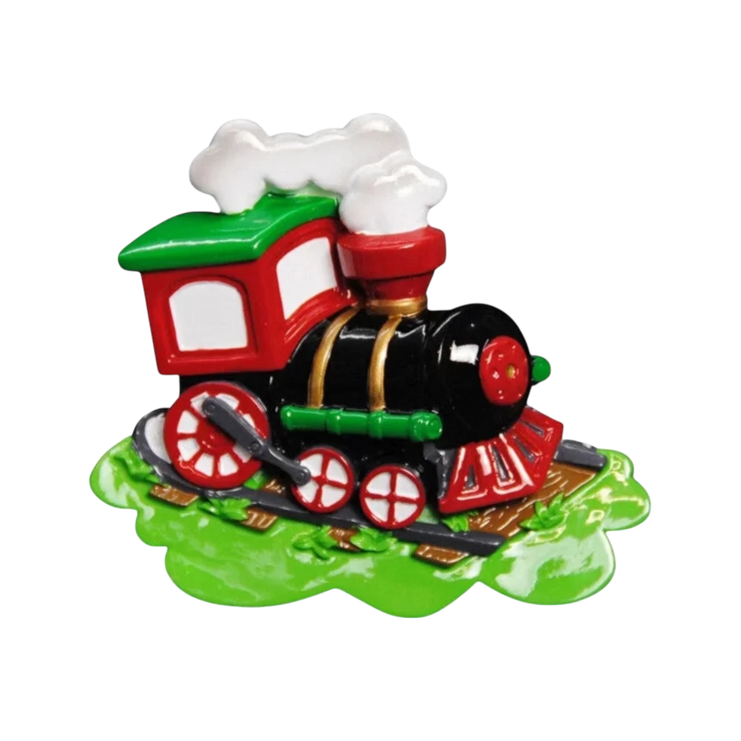 Train Christmas Ornament For Personalization