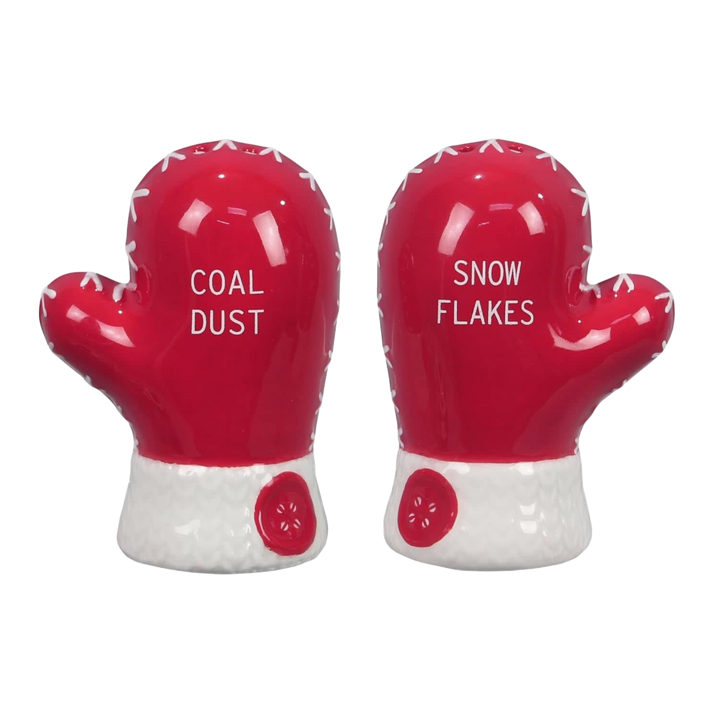 Mitten Shaped Salt and Pepper Set