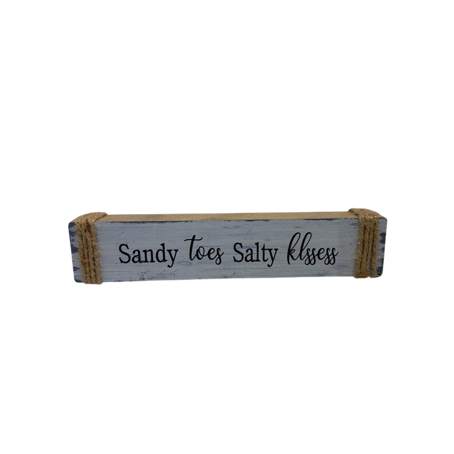 Sandy Toes Salty Kisses Shelf Sitter