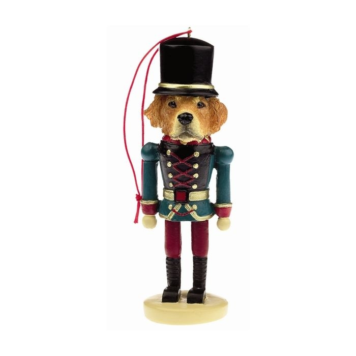 Golden Retriever Nut Cracker Ornament