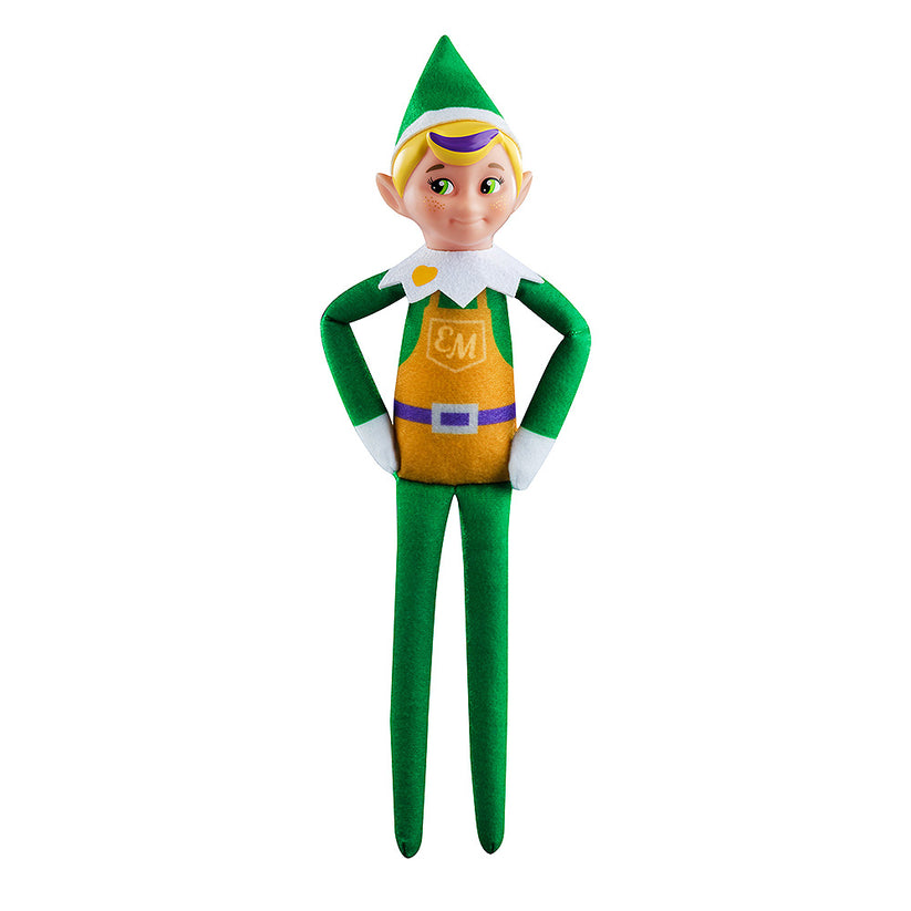 Elf On The Shelf Elf Mate - Toy Maker with Blond Hair and Green Eyes