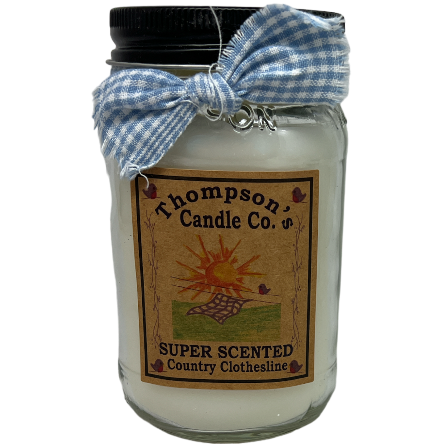Country Clothesline - Classic Super Scented Country Home Jar
