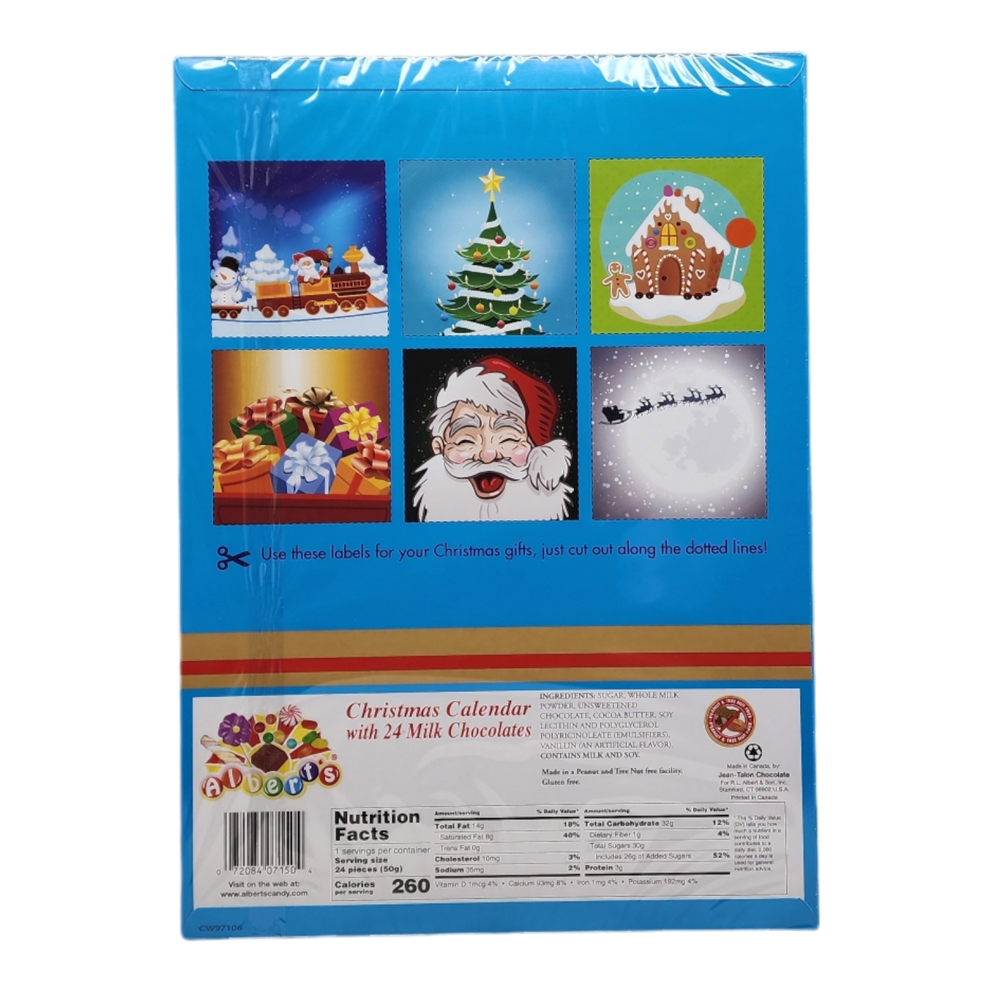 Chocolate Advent Calendar (1.76 oz) - Snowman