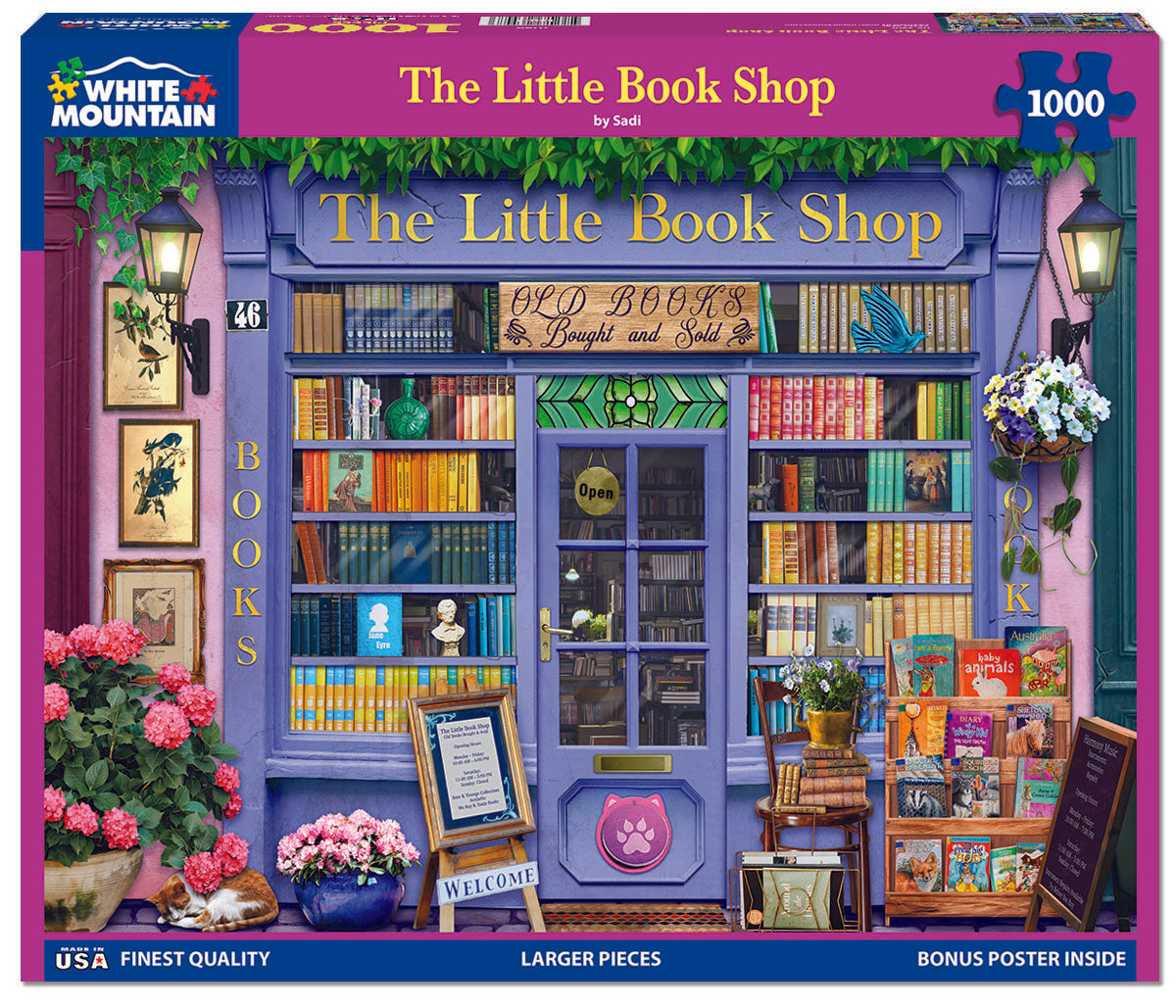The Little Book Shop - 1000 Piece Jigsaw Puzzle