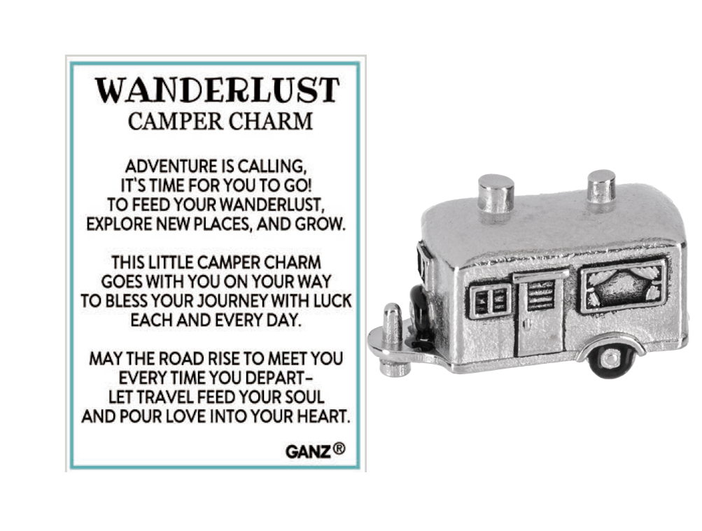 Wanderlust Camper Charm - A Charm for Adventurous Spirits