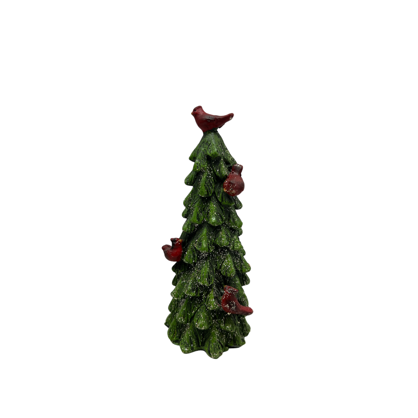 Glitter Cardinal Tree Small