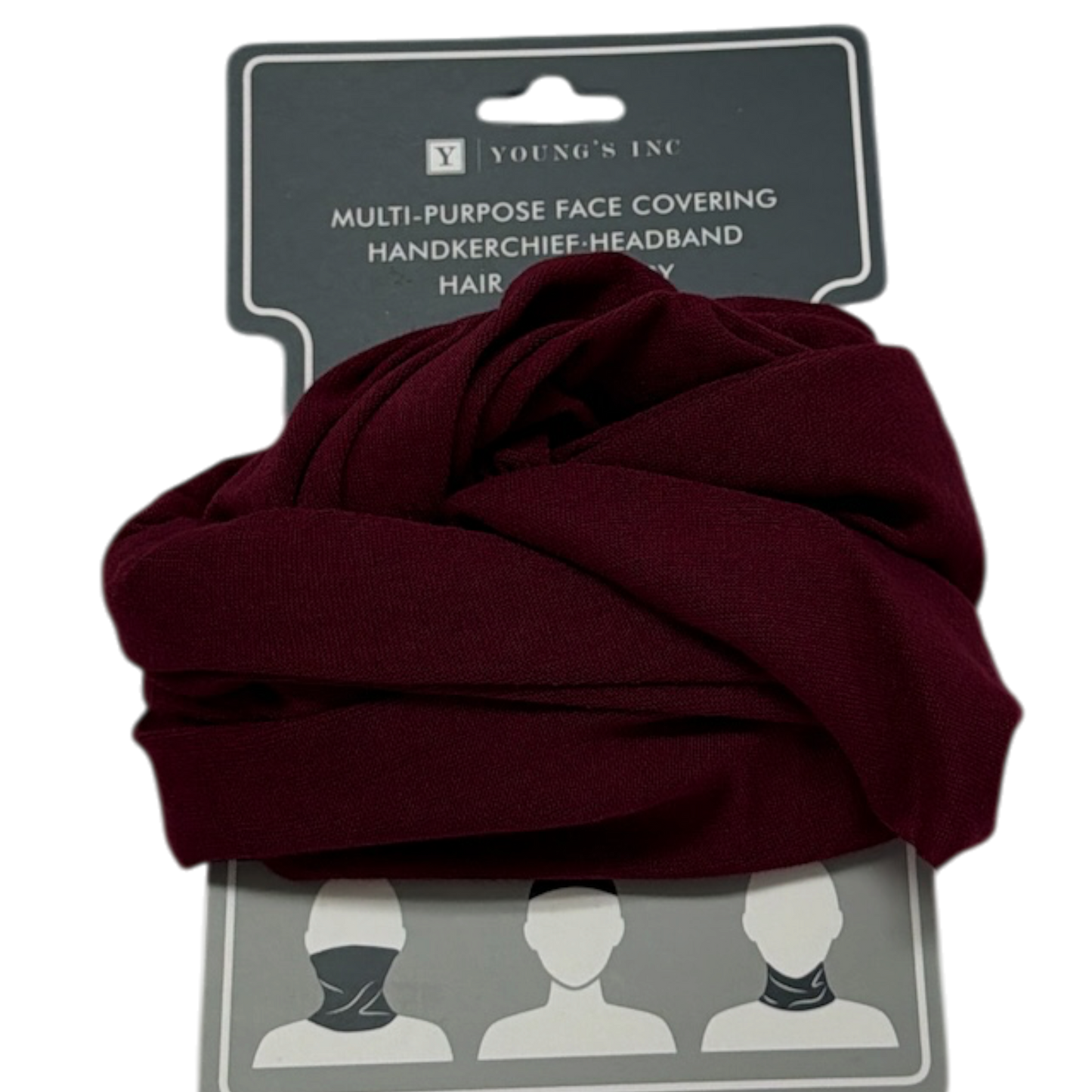 Headband/Scarf Burgundy