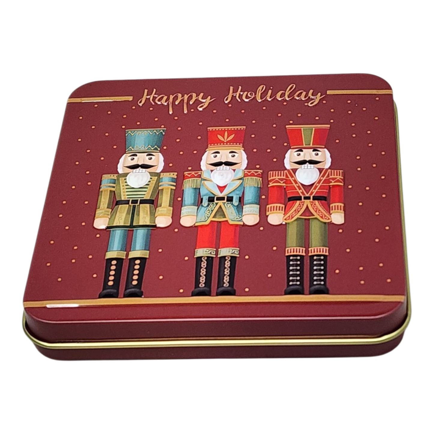 Christmas Gift Card Tin - Nutcracker Trio