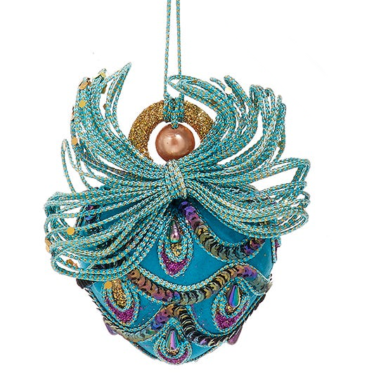 Peacock Fairy Ornament -
