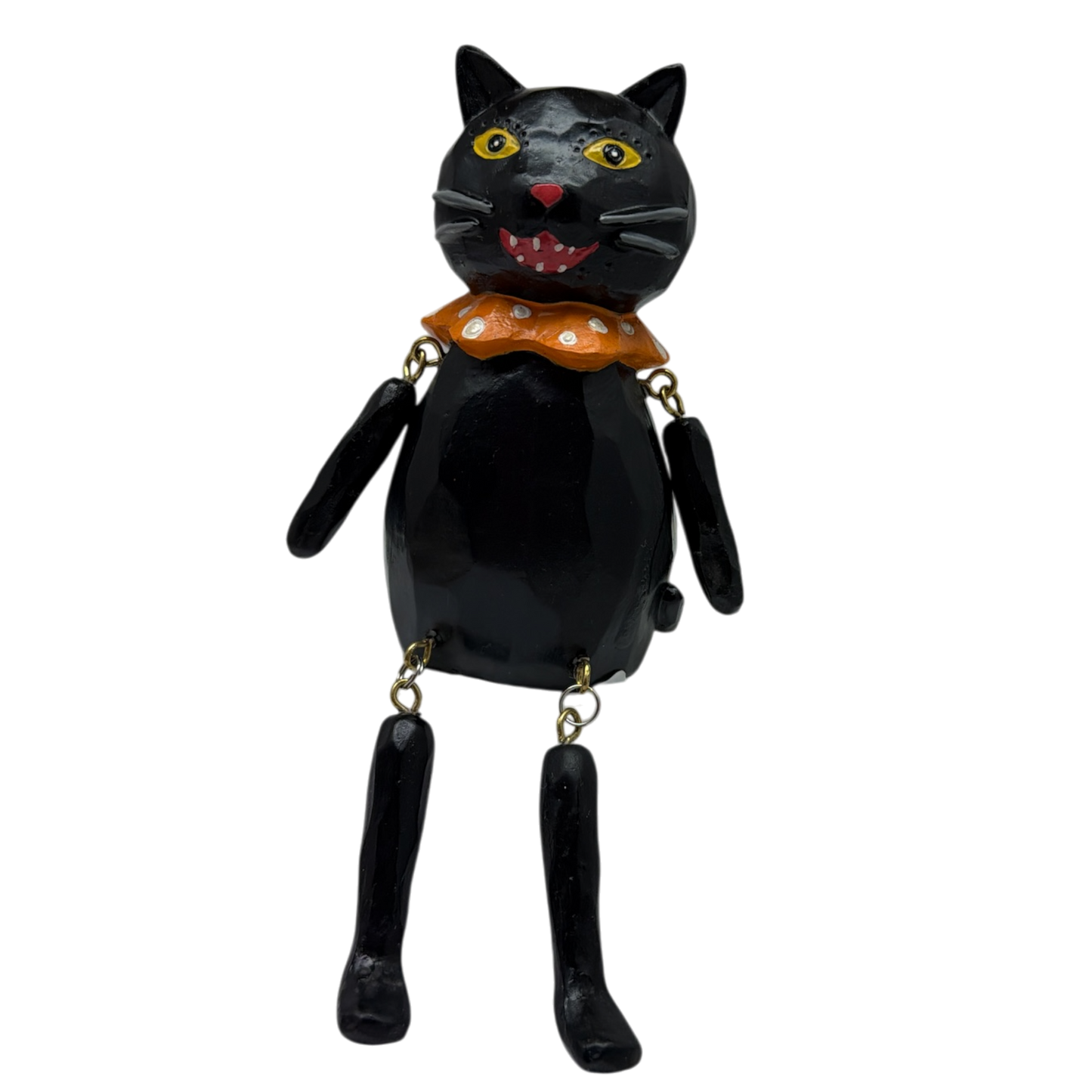 Halloween Black Cat Shelf Sitter