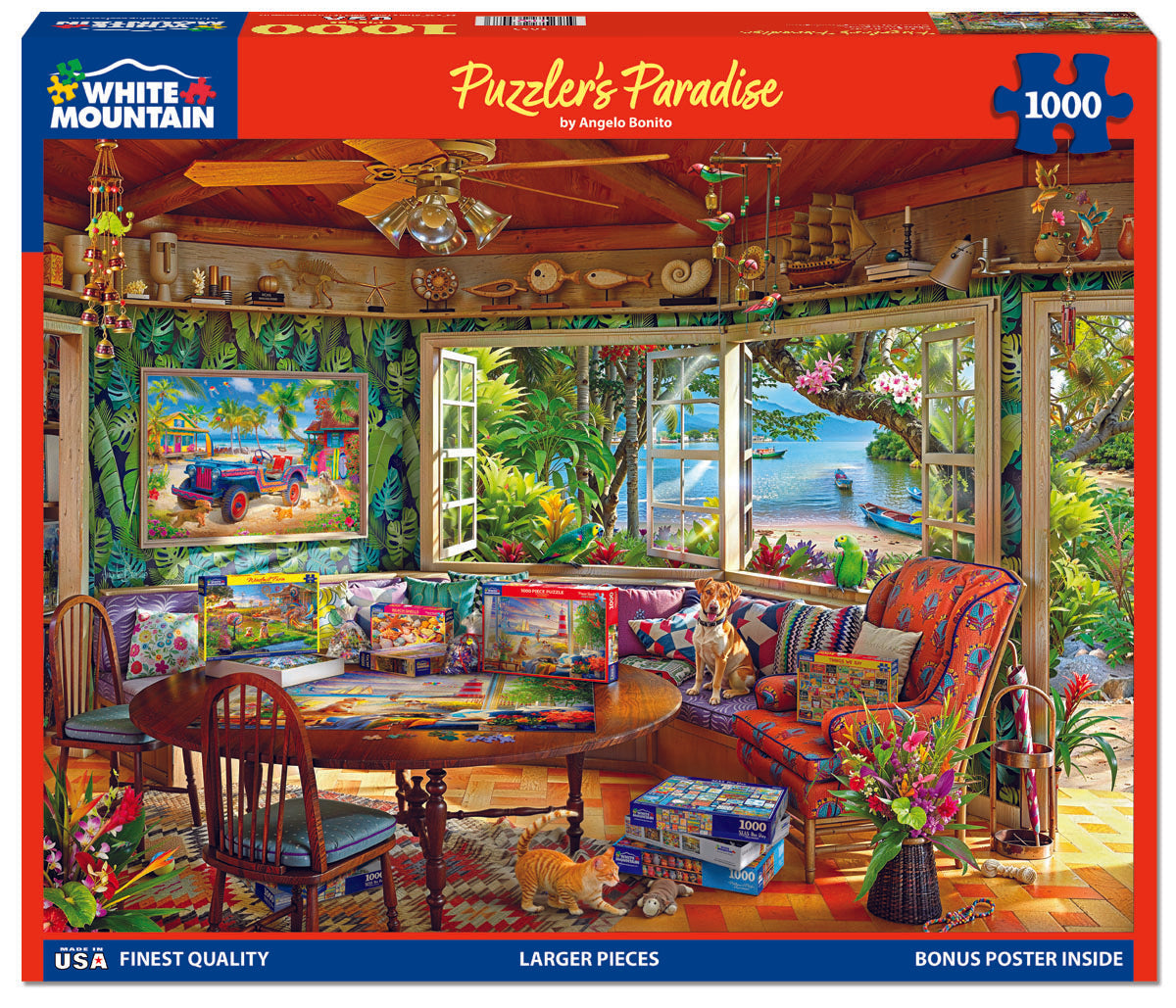 Puzzler’s Paradise - 1000 Piece Jigsaw Puzzle
