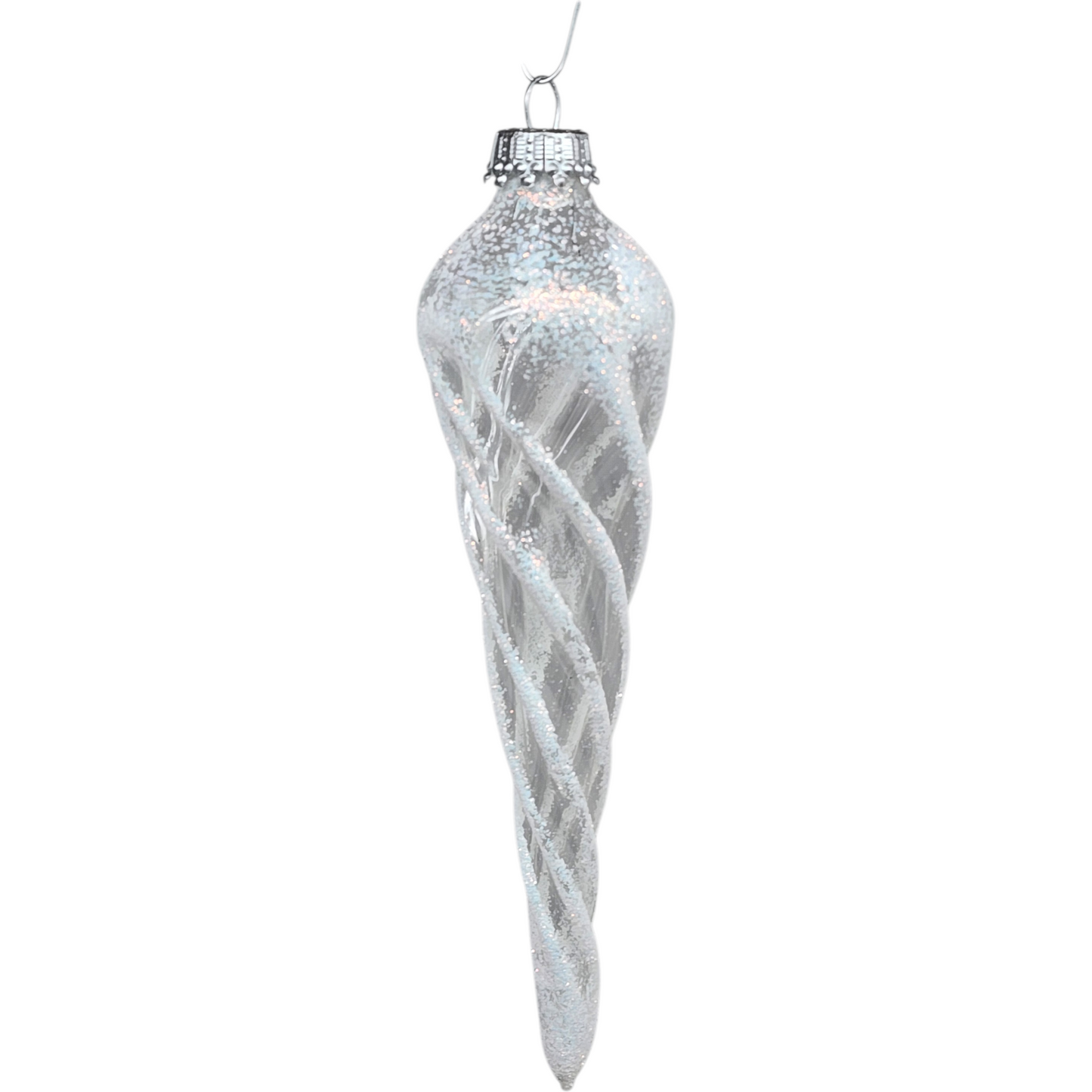 Krebs Value Glass Ornament 3 pack - Frosted Icicles
