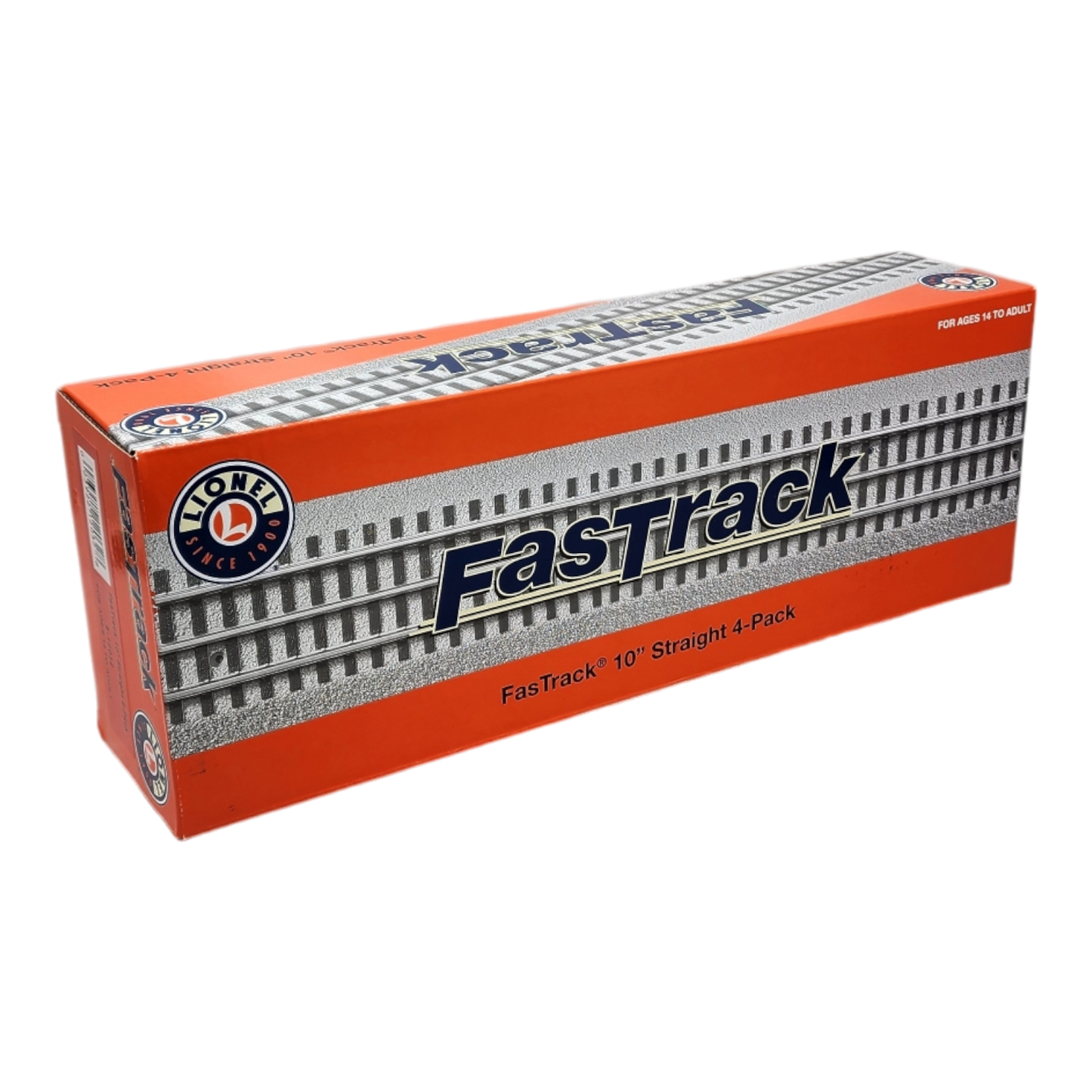 O-Gauge FasTrack 10” Straight - 4 Pack