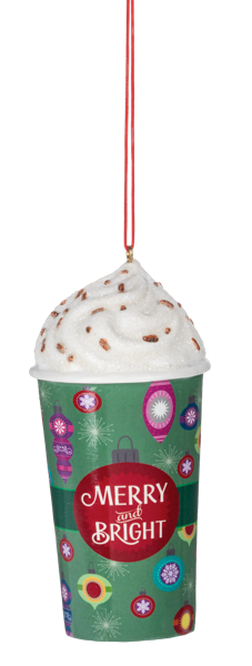 Christmas Cheer Latte Ornament
