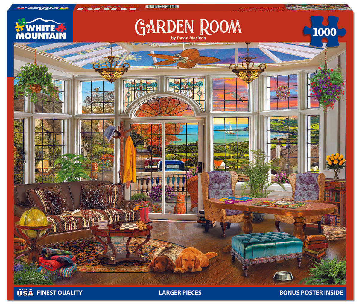 Garden Room - 1000 Piece Jigsaw Puzzle
