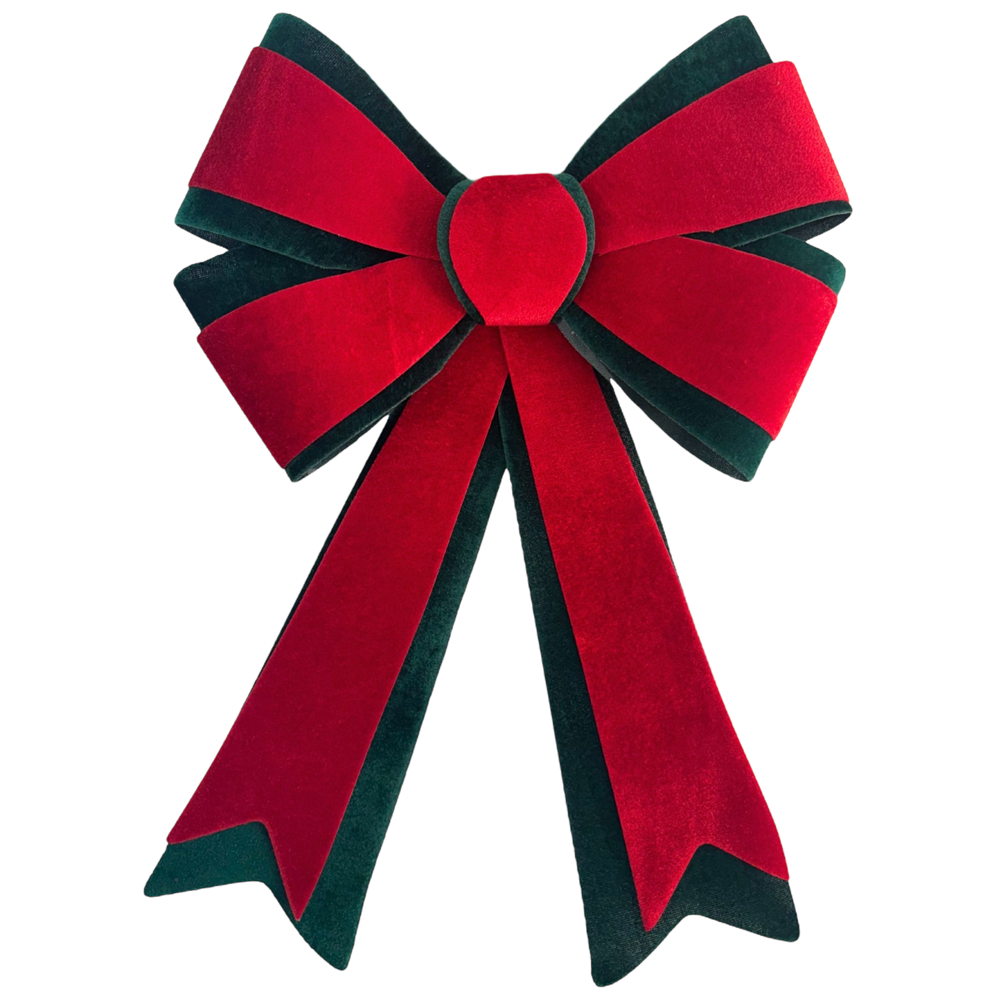 Grand Holiday Velour Bow