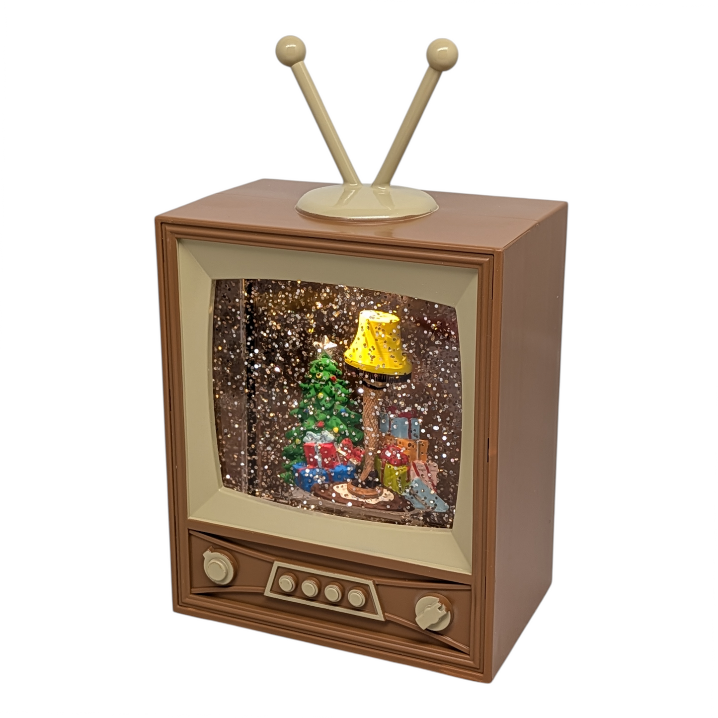 A Christmas Story LED Musical Television Waterglobe - 8.5 Inch