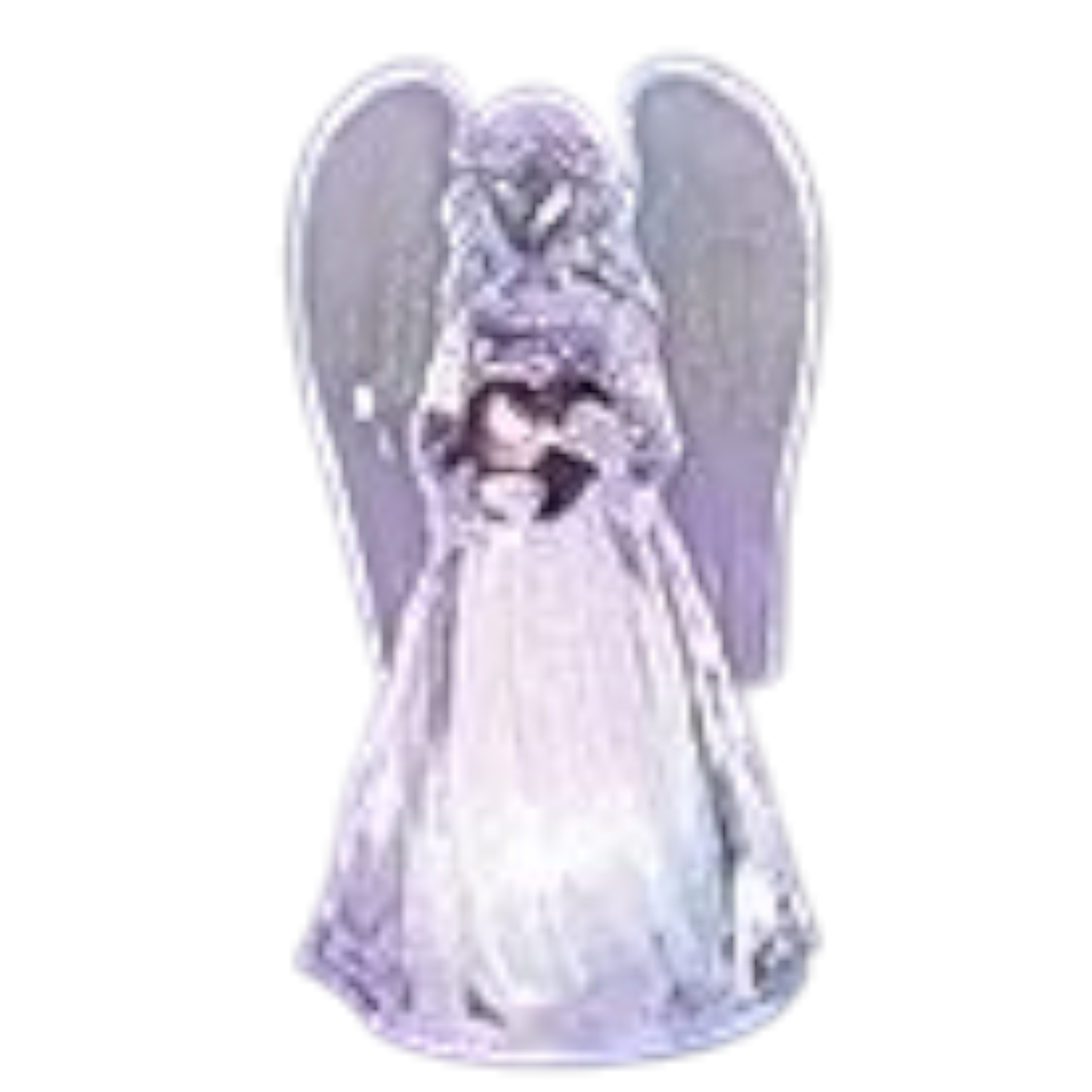Birthstone Lighted Angel Ornament -