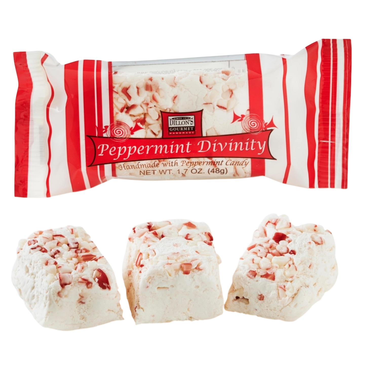 Peppermint Divinity Snack Bar - 1.7 Ounce Each