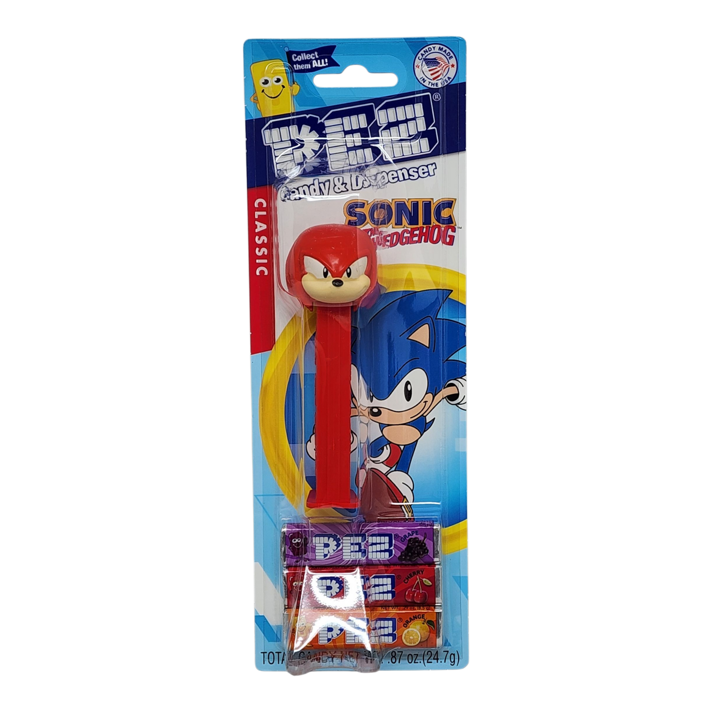 PEZ Sonic The Hedgehog Dispenser - Knuckles