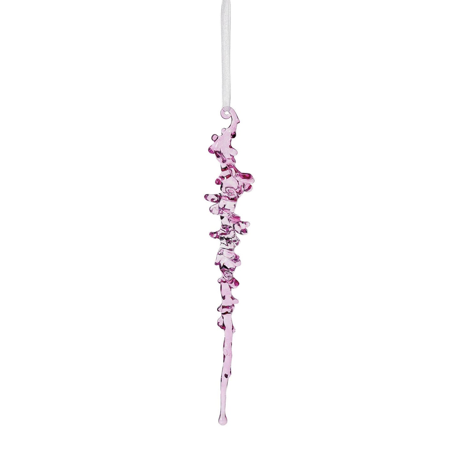 Acrylic Faceted Icicle -