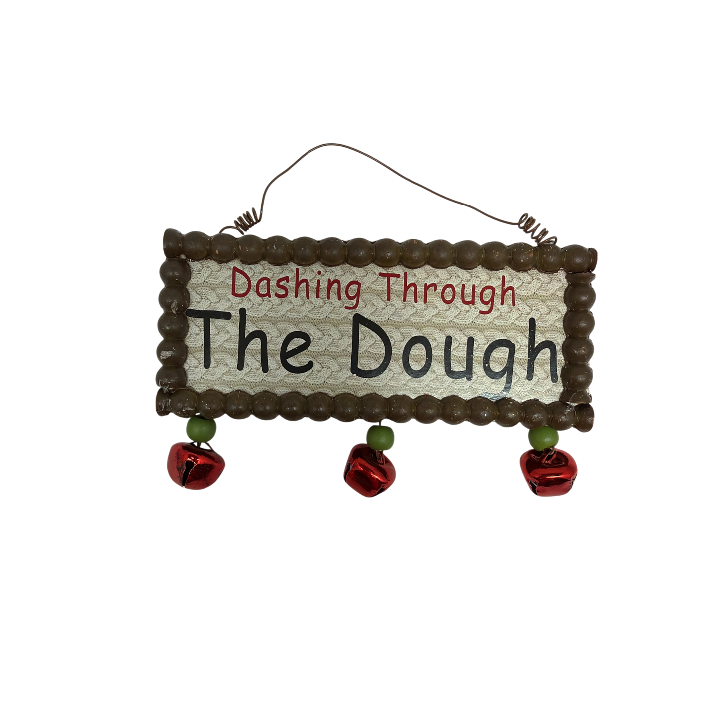 Dashing Through The Dough Sign