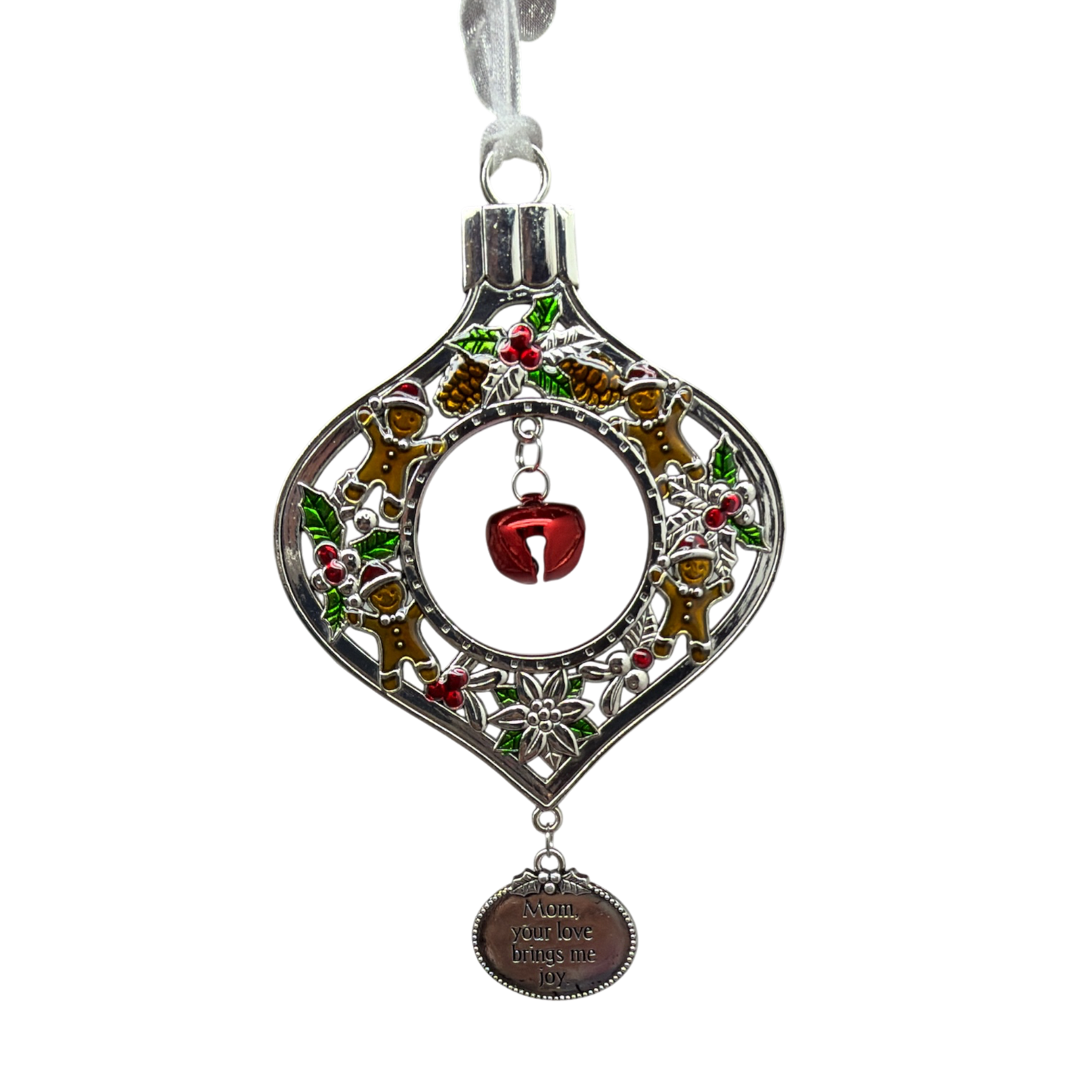 Jingle Bell Ornament -Mom, Your Love Brings Me Joy