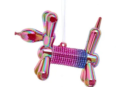 Balloon Dog Ornament - Pink