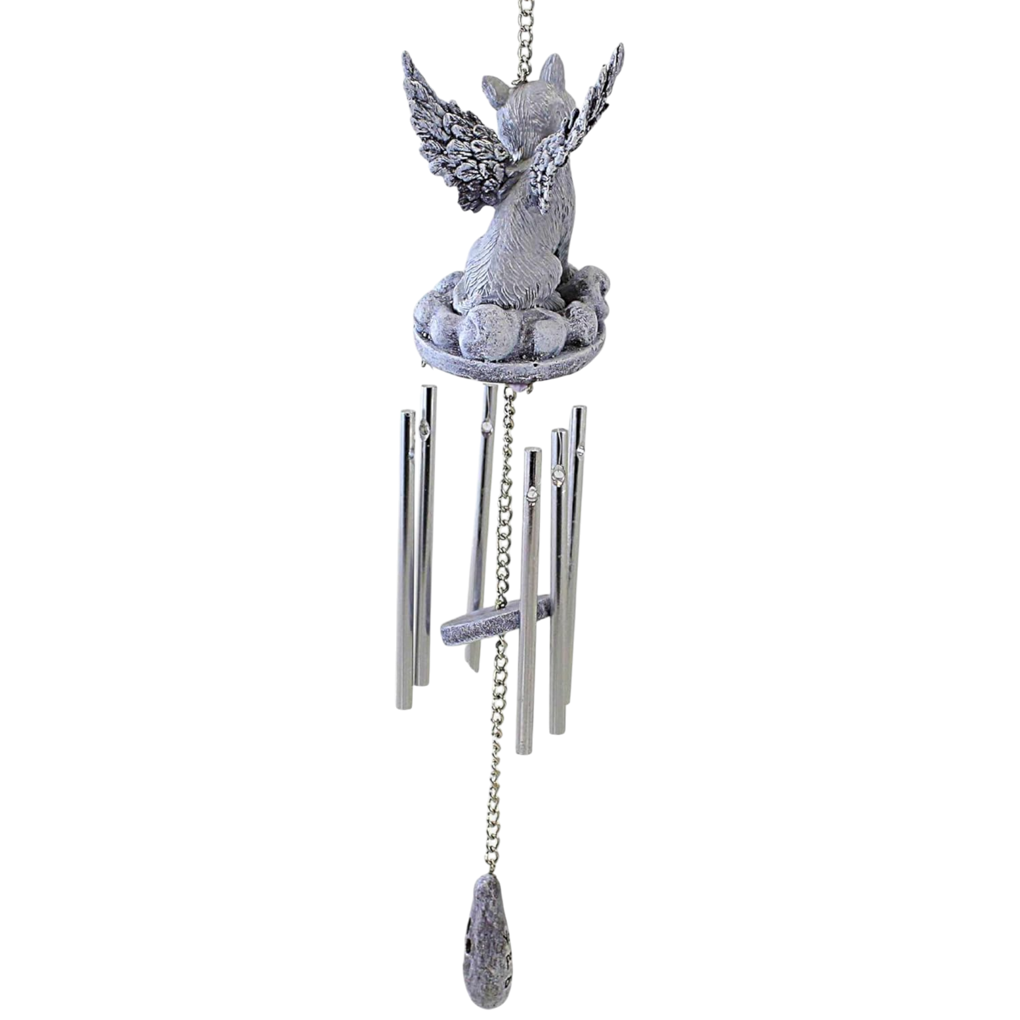 Angelic Cat Memorial Windchime – 17 Inch