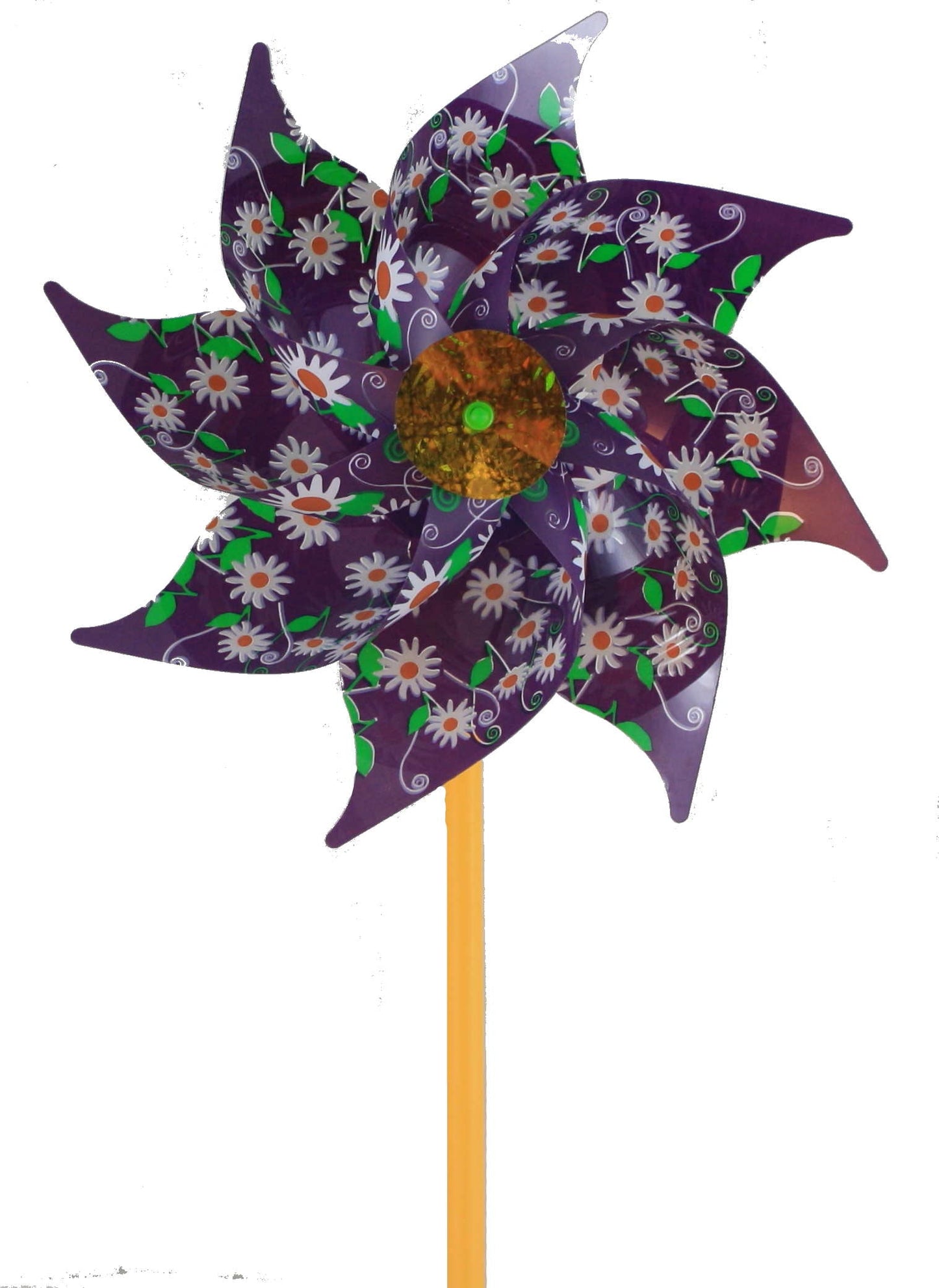 PVC Pinwheel - Violet Floral