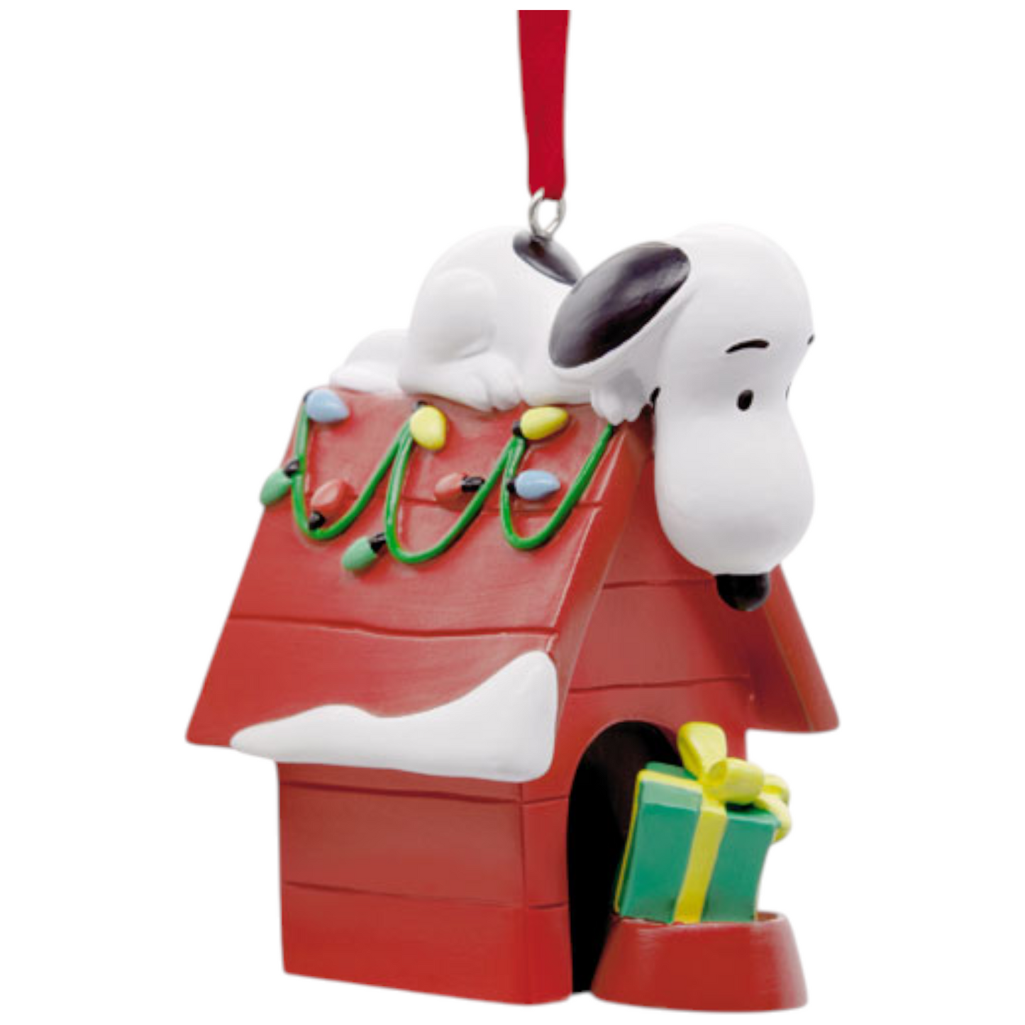 Peanuts® Snoopy on Doghouse with Lights Ornament