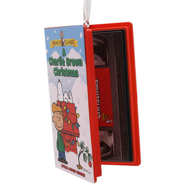 A Charlie Brown Christmas VHS Ornament