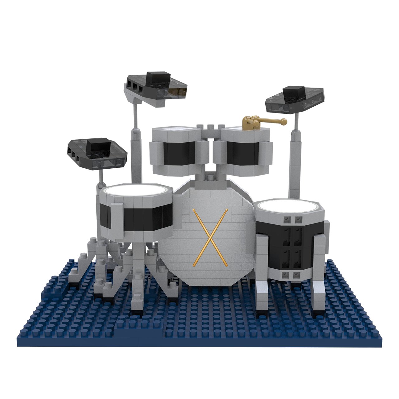 Mini Building Blocks - Drum Set