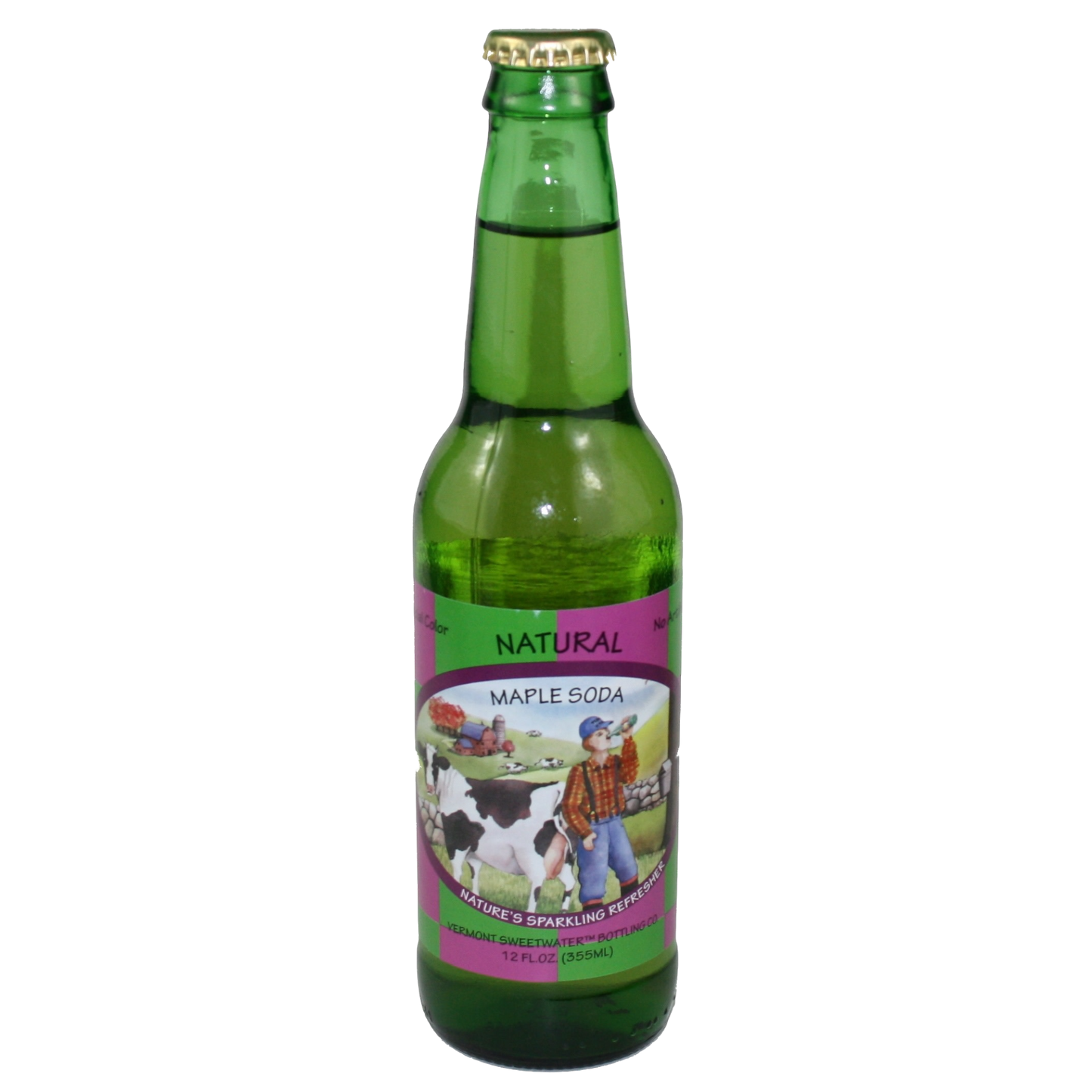 Vermont Sweetwater All Natural Glass Bottle Soda (Maple Soda)