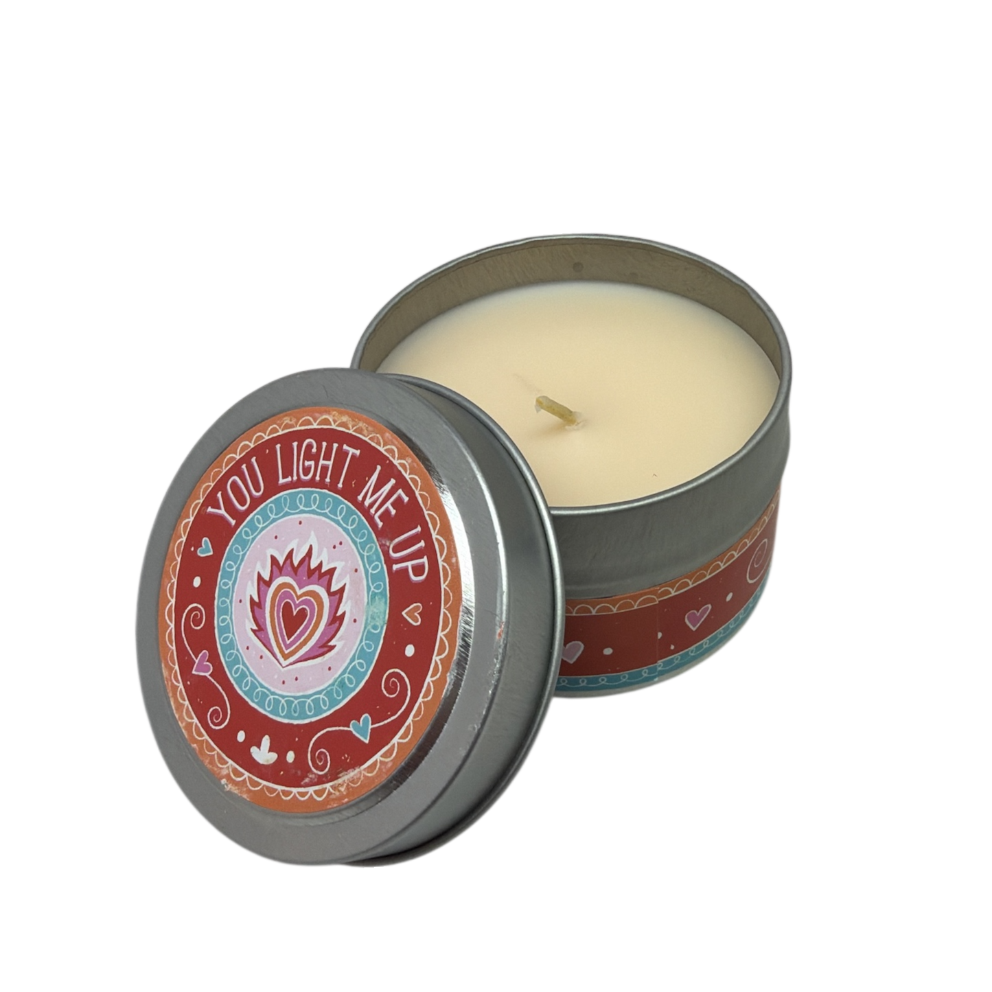 You Light Me Up 3 oz Candle Tin - Sunkissed