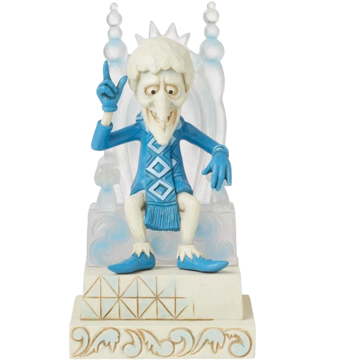 Snow Miser Sitting on his Throne