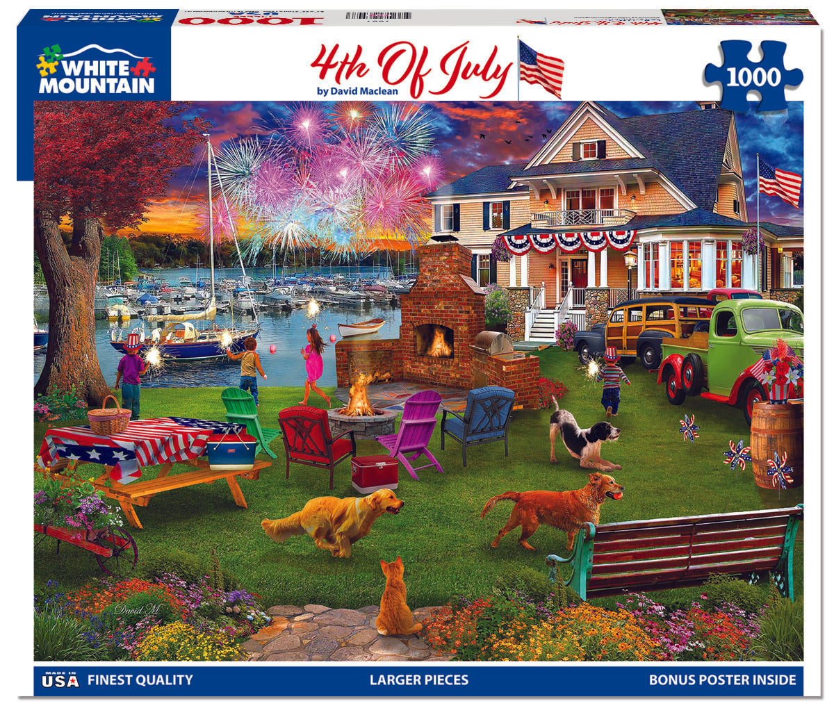 4th Of July - 1000 Piece Jigsaw Puzzle