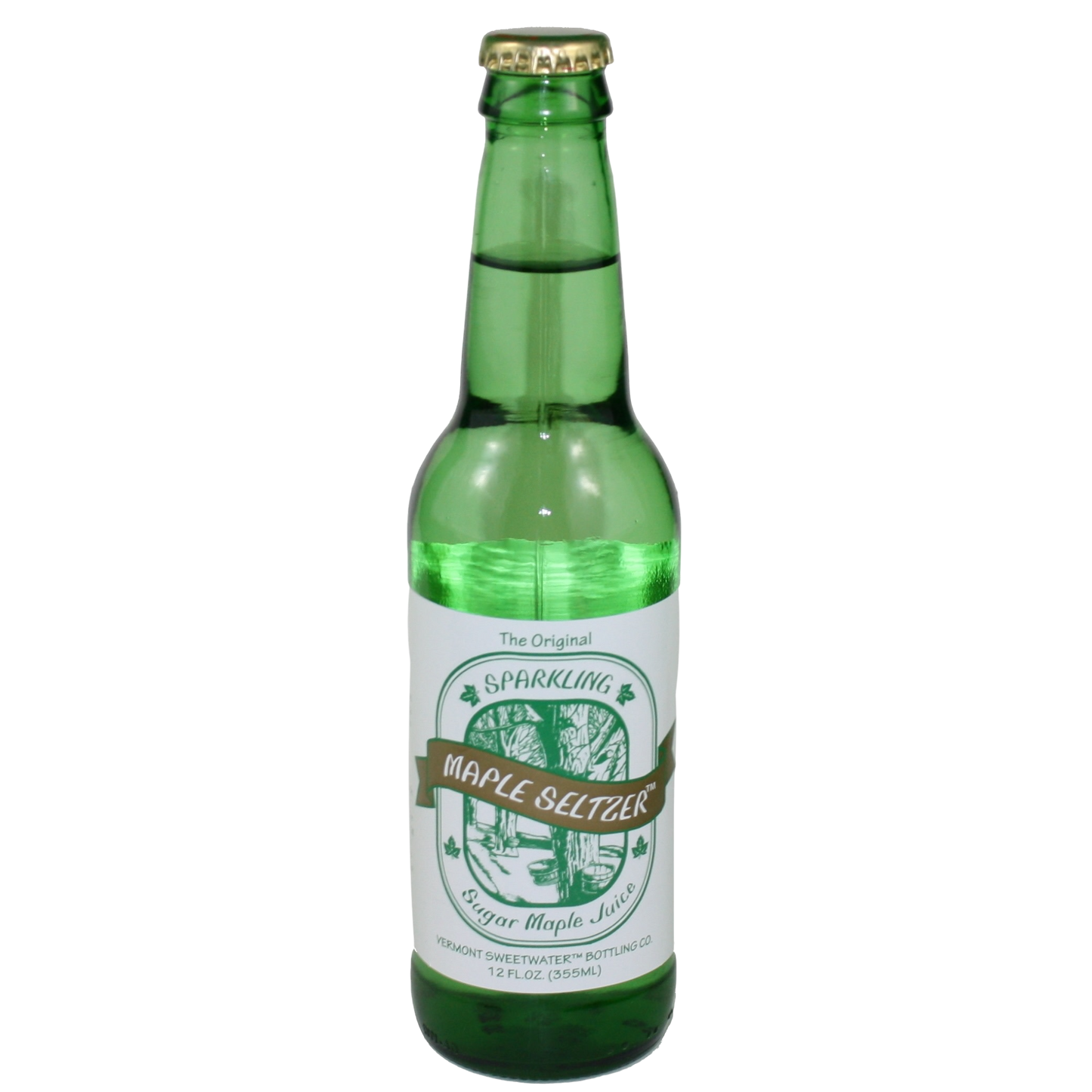 Vermont Sweetwater All Natural Glass Bottle Soda (Sparkling Maple Seltzer)