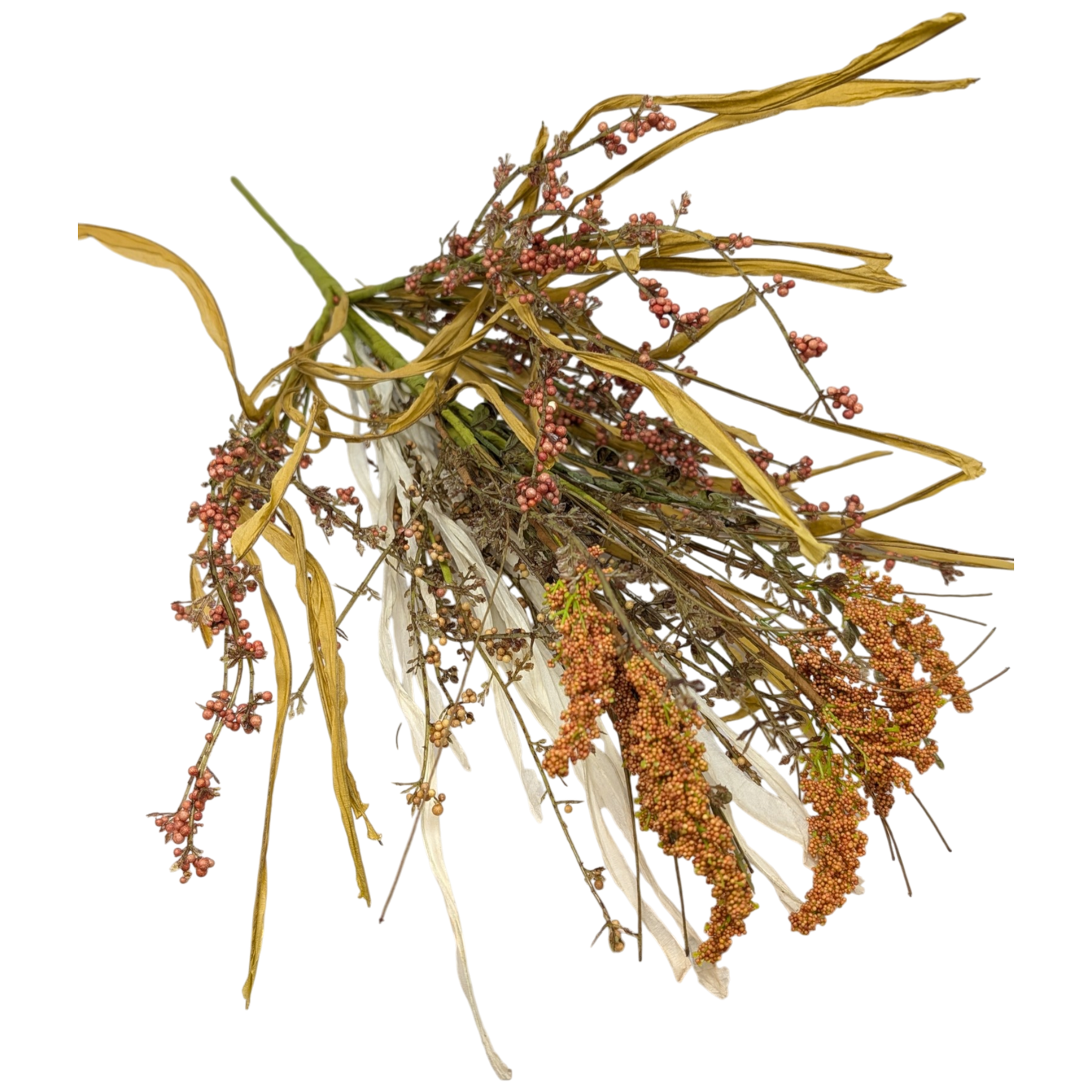 24-Inch Mixed Greenery Harvest Bush