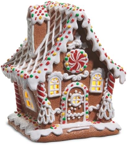 Lighted Sprinkle Gingerbread House