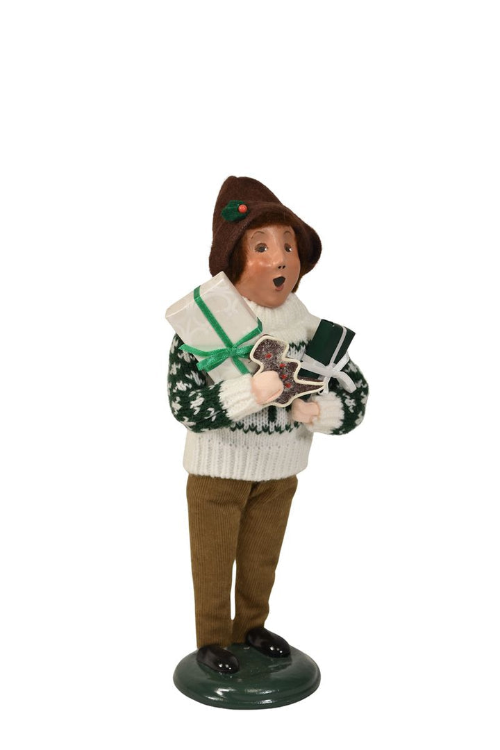 Byers' Choice Shopping Family 2026 - Boy